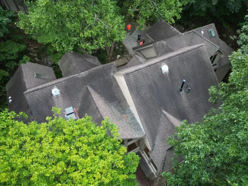 Roof replacement on Glenn Glade in Chapel Hill, NC, photo 2 of 10