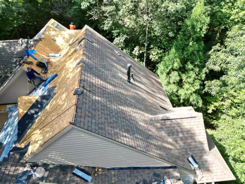 Roof replacement on Glenn Glade in Chapel Hill, NC, photo 5 of 10