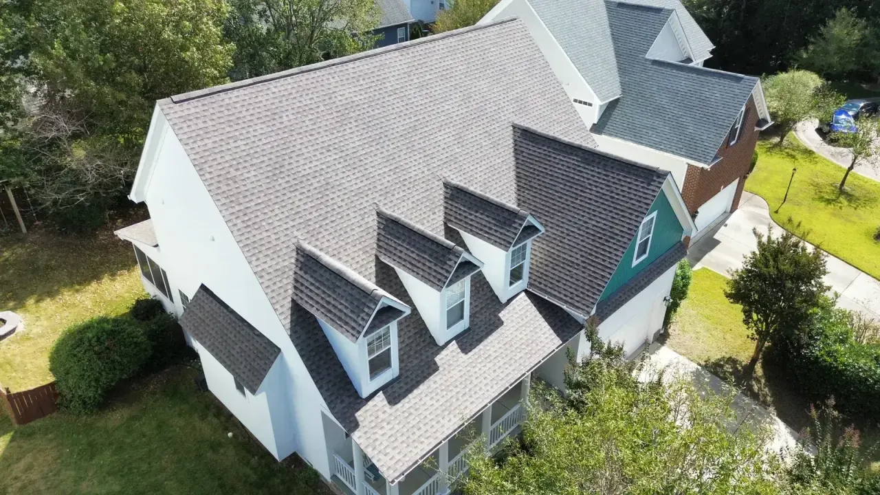 Roof replacement on Gravel Brook Ct in Cary, NC, photo 6 of 36