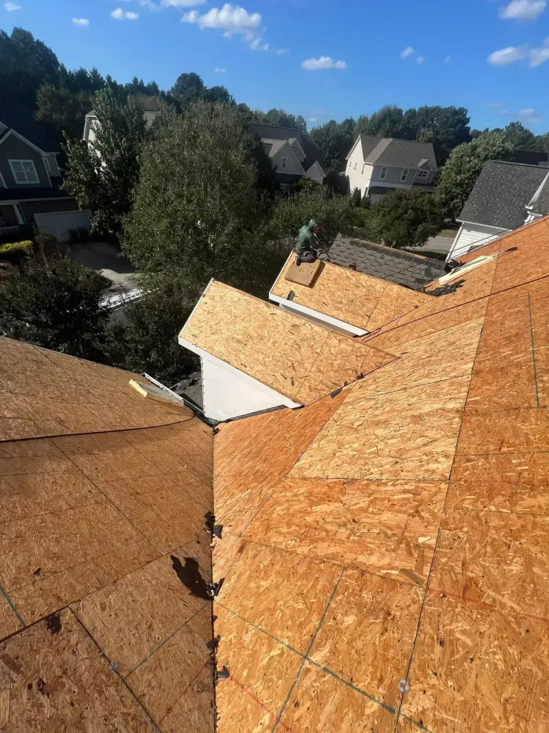 Roof replacement on Gravel Brook Ct in Cary, NC, photo 12 of 36