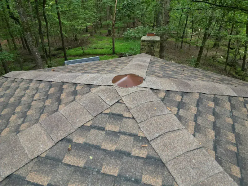 Roof replacement on Hawk Ridge Rd in Chapel Hill, NC, photo 8 of 10
