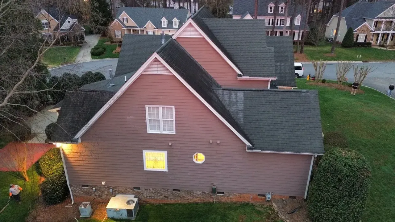 Roof replacement on Heather Bluffs Dr in Garner, NC, photo 2 of 11
