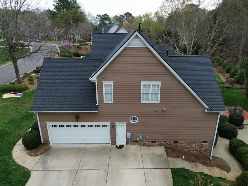 Roof replacement on Heather Bluffs Dr in Garner, NC, photo 7 of 11
