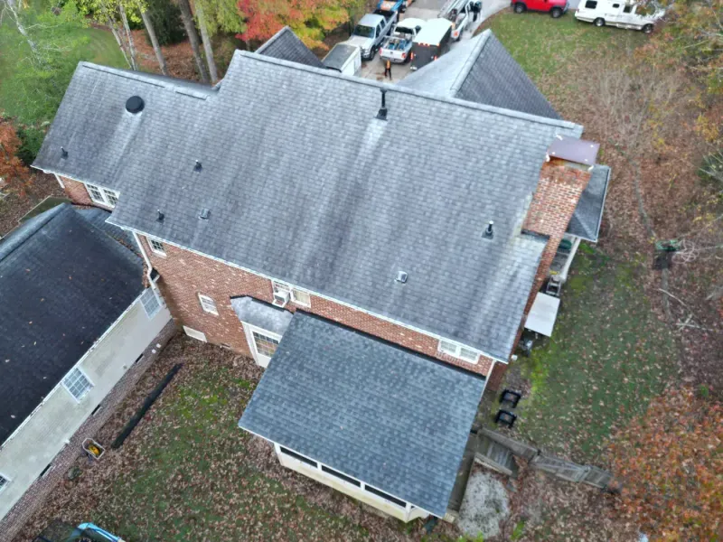 Roof replacement on Keith Hills Rd in Lillington, NC, photo 3 of 10