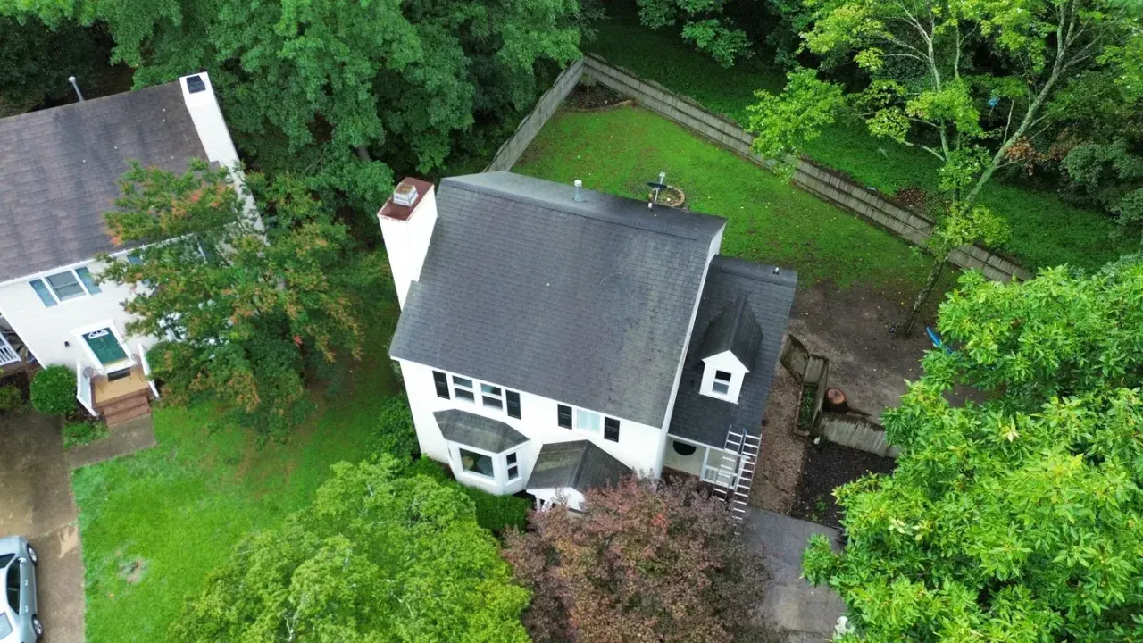 Roof replacement on Kempsford Pl in Raleigh, NC, photo 2 of 9