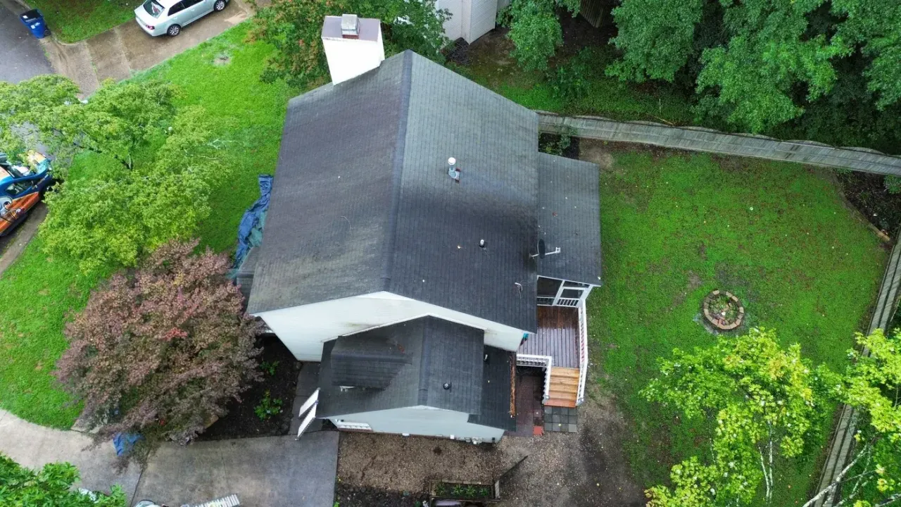 Roof replacement on Kempsford Pl in Raleigh, NC, photo 4 of 9