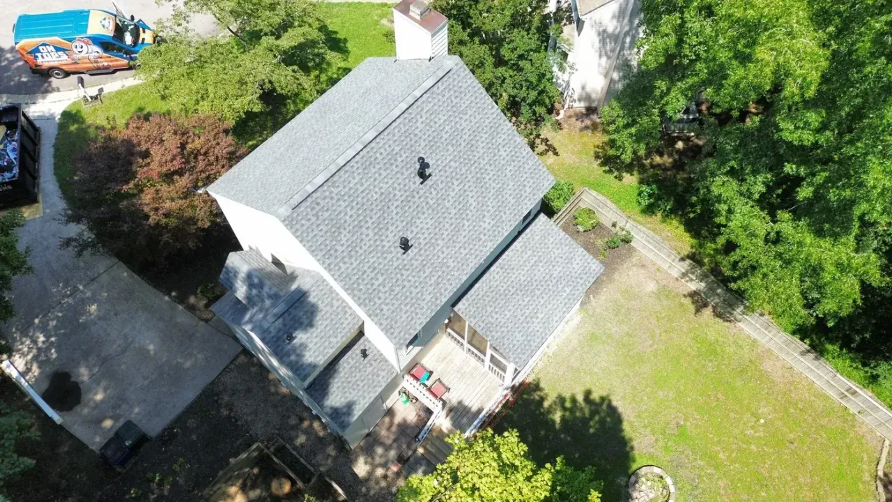 Roof replacement on Kempsford Pl in Raleigh, NC, photo 7 of 9