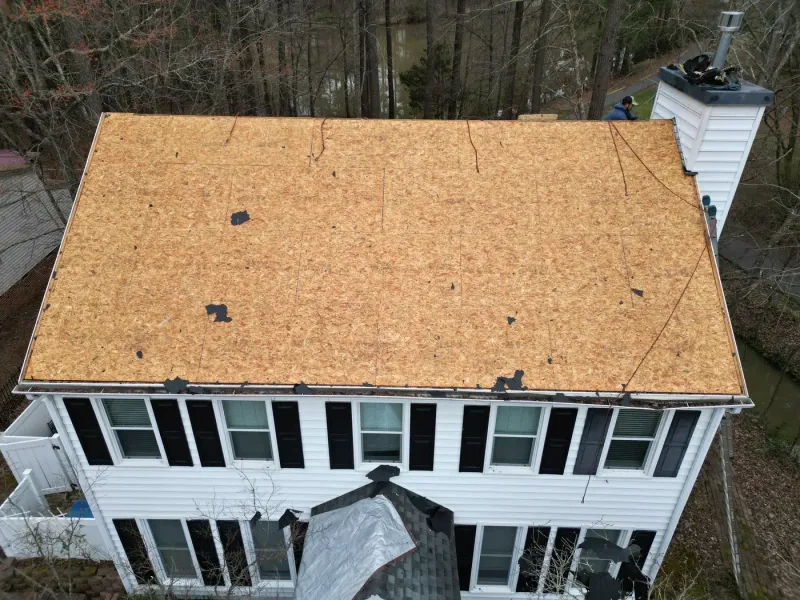 Roof replacement on Lakeshore Dr in Durham, NC, photo 5 of 10