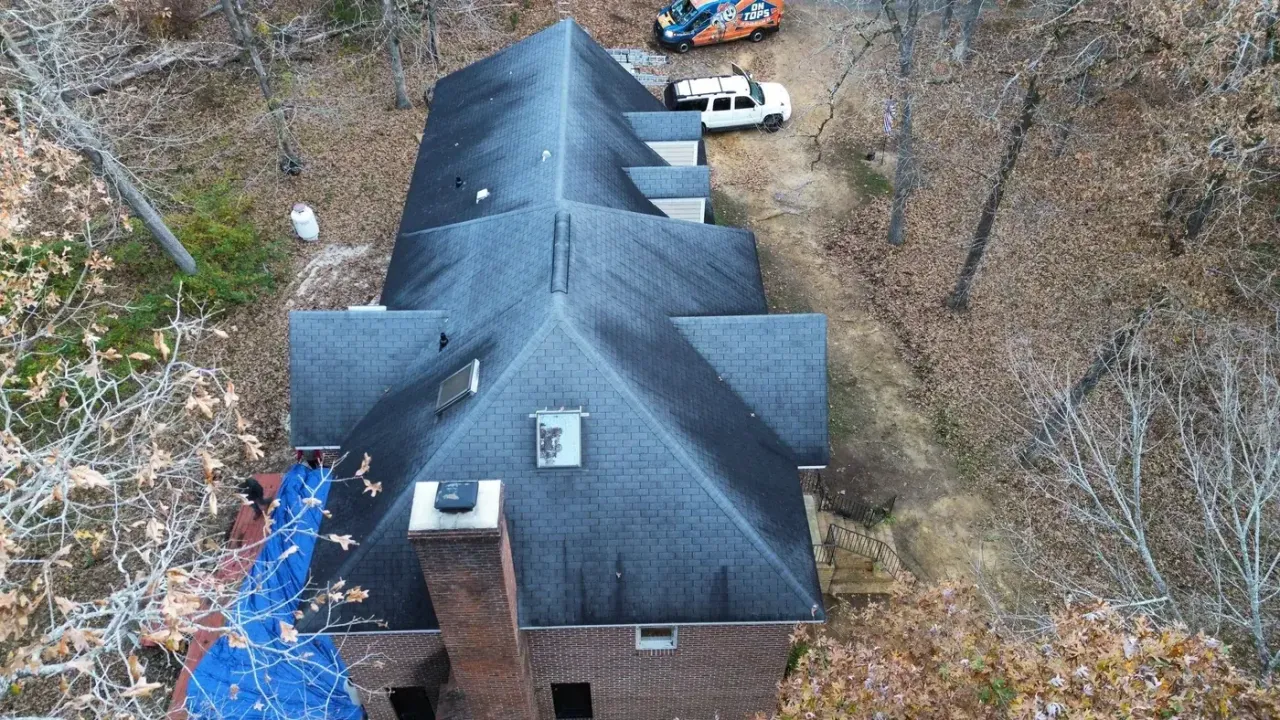 Roof replacement on Lakestone Estates in Pittsboro, NC, photo 2 of 10