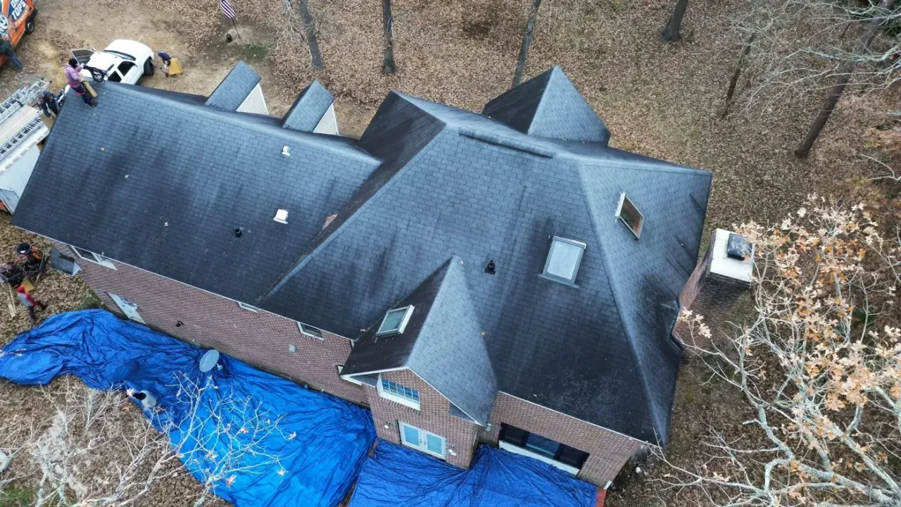 Roof replacement on Lakestone Estates in Pittsboro, NC, photo 4 of 10