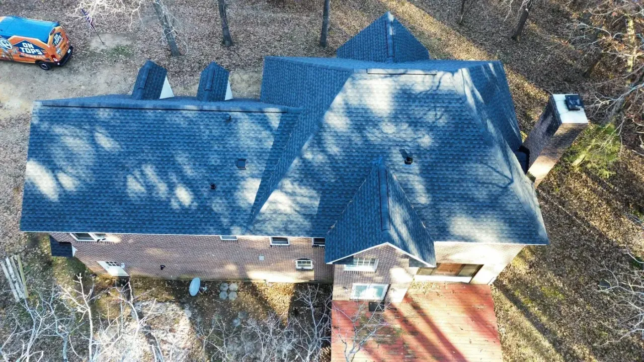 Roof replacement on Lakestone Estates in Pittsboro, NC, photo 8 of 10