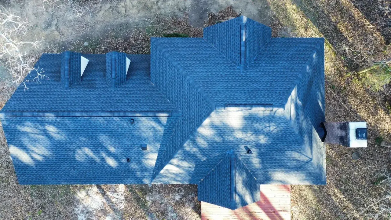 Roof replacement on Lakestone Estates in Pittsboro, NC, photo 9 of 10