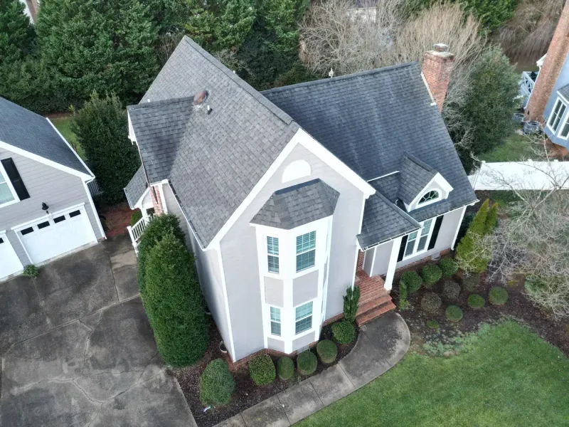 Roof replacement on Lanercost Ct in Garner, NC, photo 1 of 17
