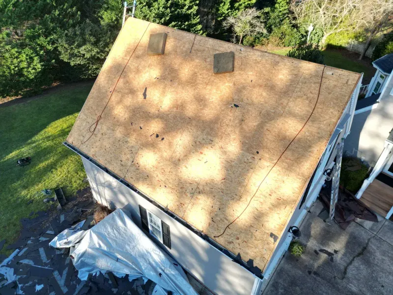 Roof replacement on Lanercost Ct in Garner, NC, photo 8 of 17