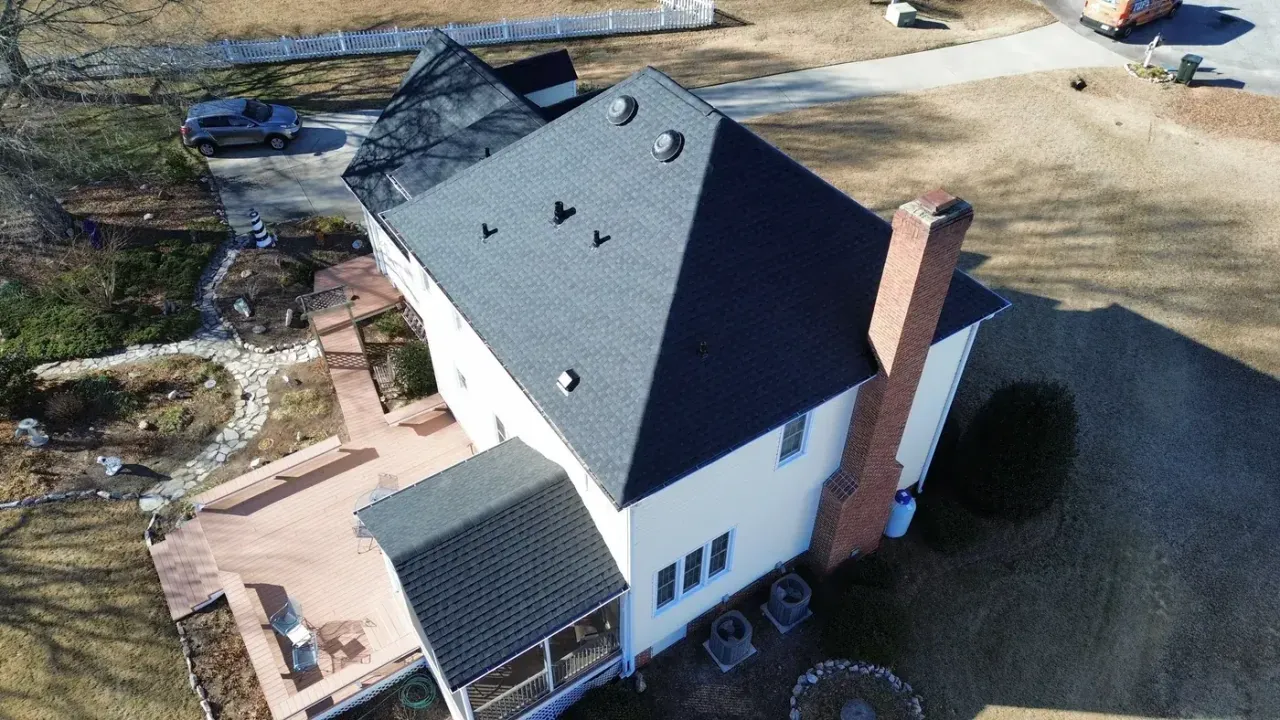 Roof replacement on Larimer Ct in Fuquay-Varina, NC, photo 5 of 8