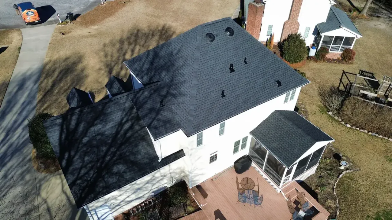 Roof replacement on Larimer Ct in Fuquay-Varina, NC, photo 6 of 8