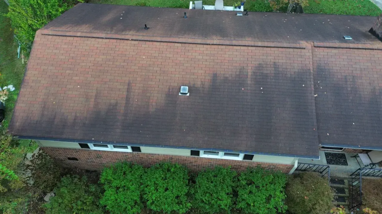 Roof replacement on Larkhall Ct in Cary, NC, photo 2 of 12