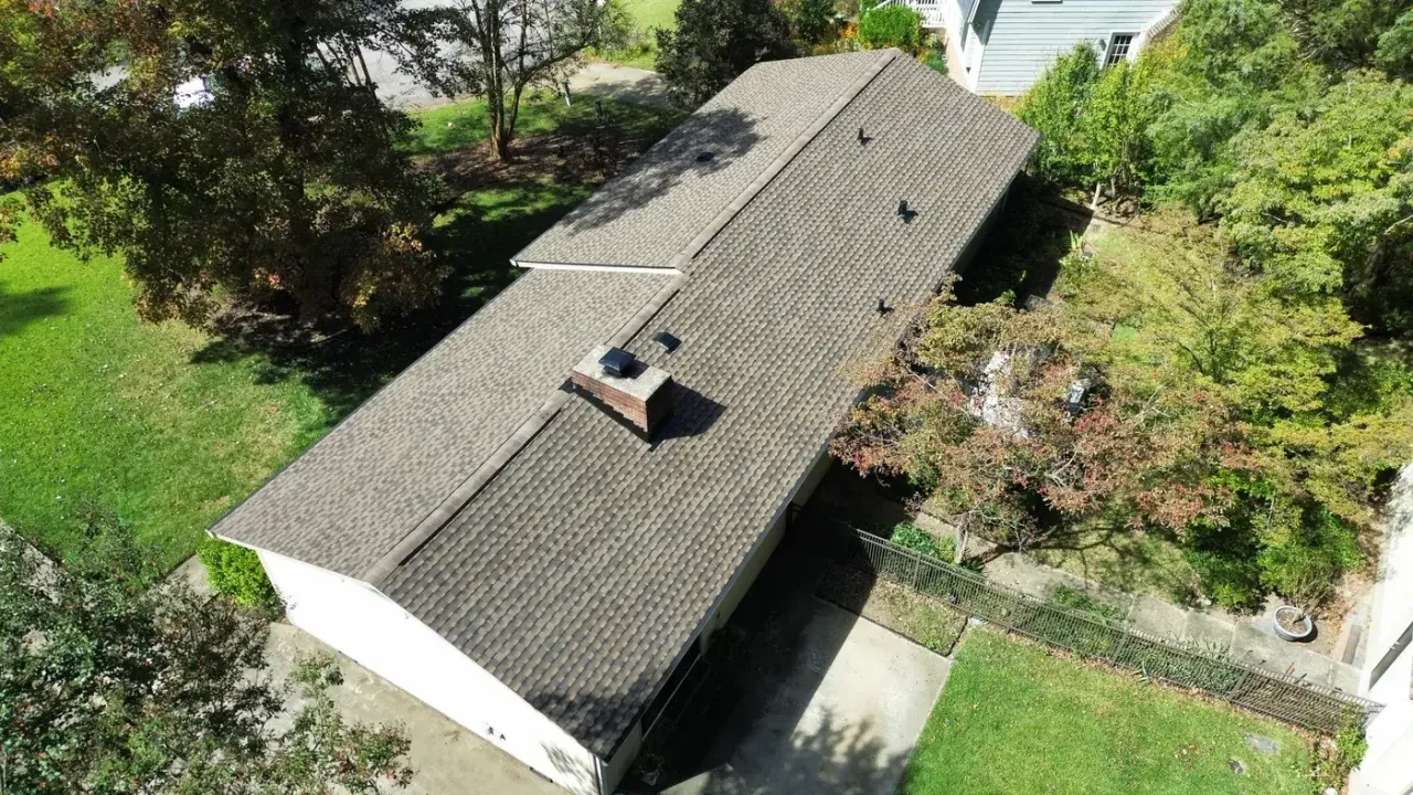 Roof replacement on Larkhall Ct in Cary, NC, photo 10 of 12