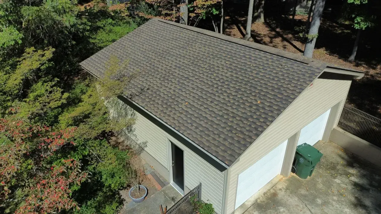 Roof replacement on Larkhall Ct in Cary, NC, photo 11 of 12