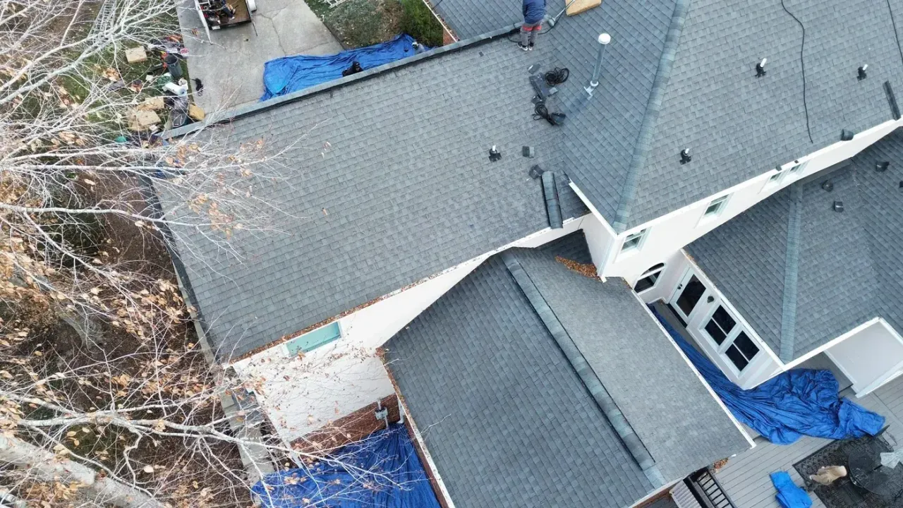 Roof replacement on Lochside Dr in Cary, NC, photo 3 of 12