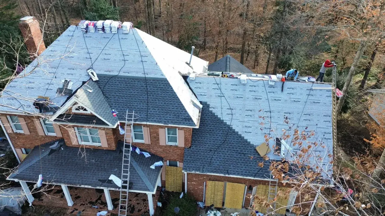 Roof replacement on Lochside Dr in Cary, NC, photo 6 of 12