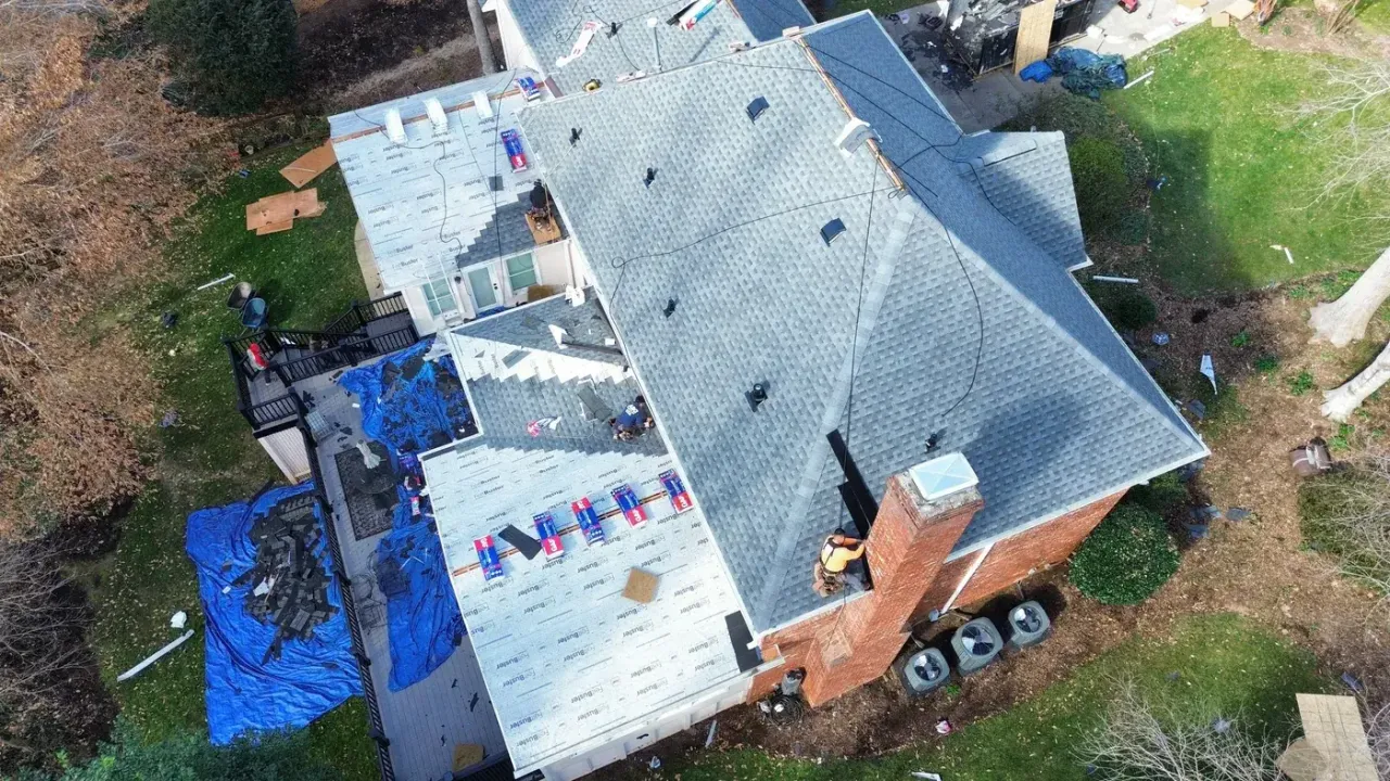 Roof replacement on Lochside Dr in Cary, NC, photo 7 of 12