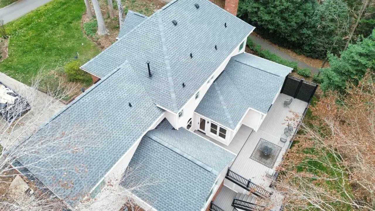 Roof replacement on Lochside Dr in Cary, NC, photo 9 of 12