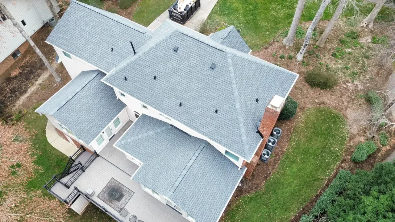 Roof replacement on Lochside Dr in Cary, NC, photo 10 of 12