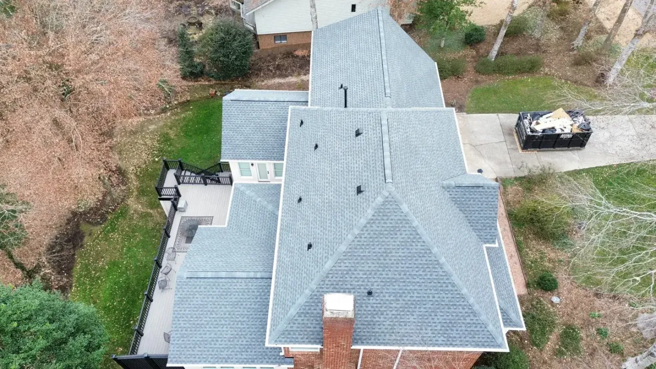 Roof replacement on Lochside Dr in Cary, NC, photo 11 of 12