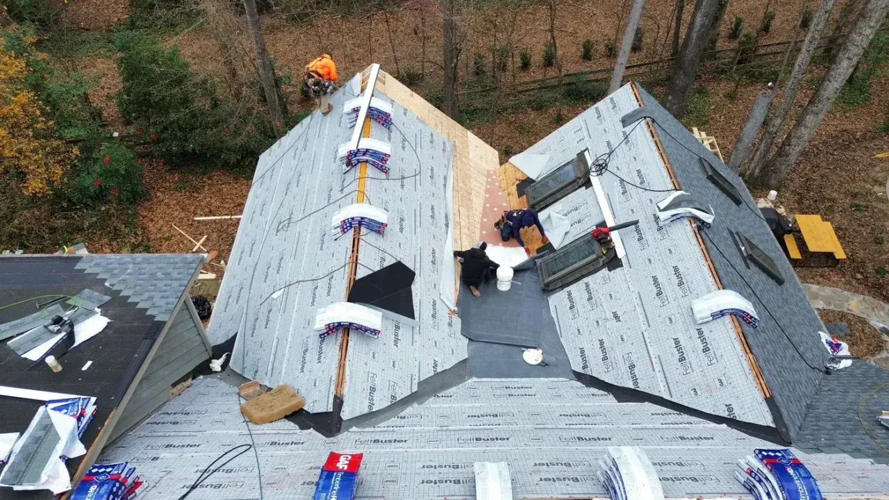 Roof replacement on Lochwood Dr in Cary, NC, photo 5 of 13
