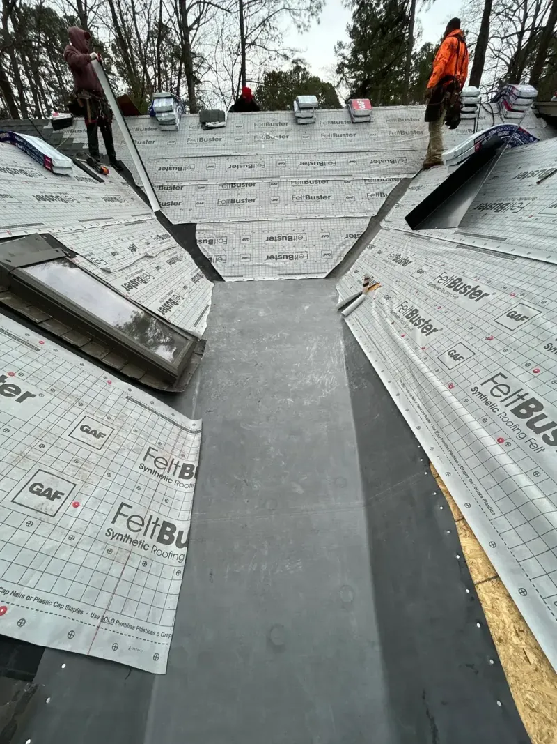 Roof replacement on Lochwood Dr in Cary, NC, photo 7 of 13