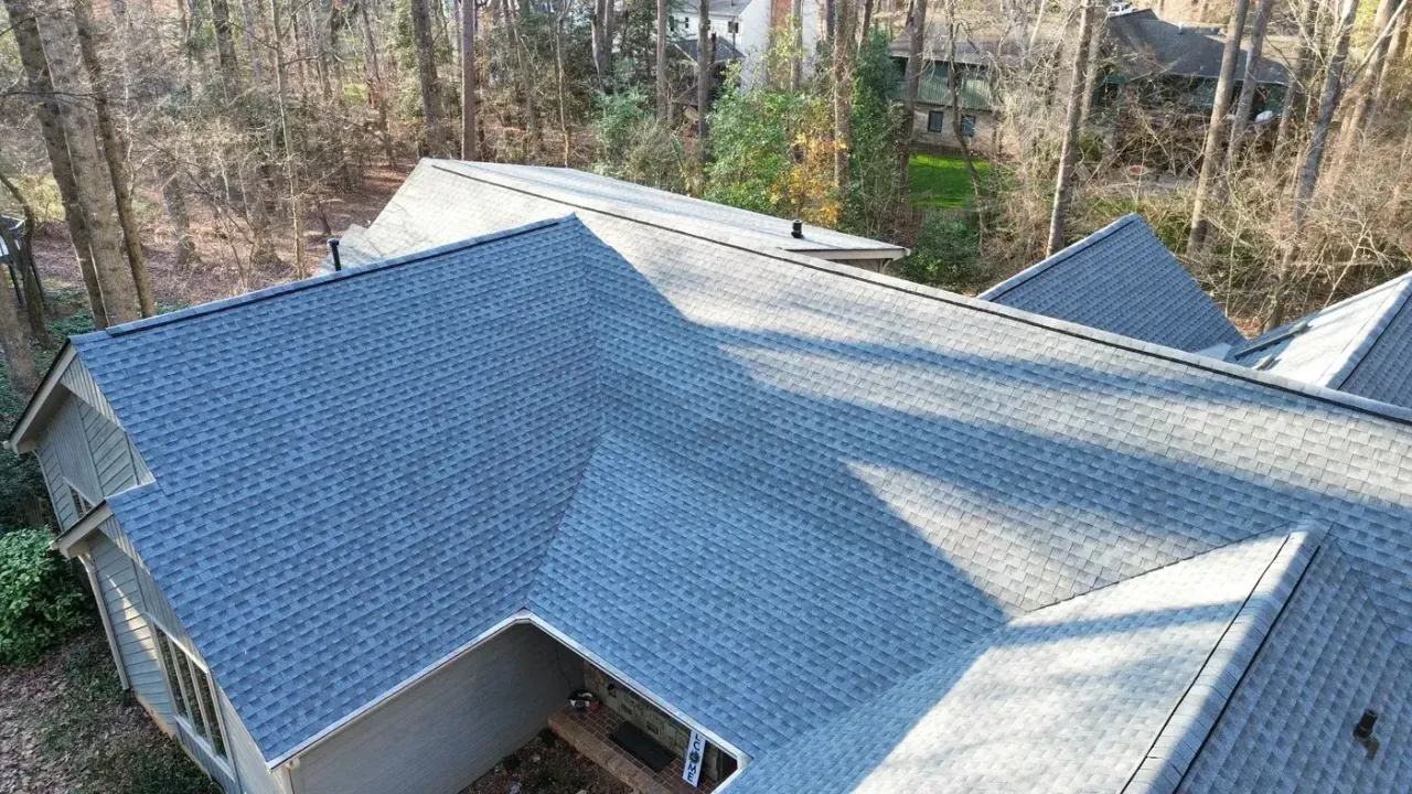 Roof replacement on Lochwood Dr in Cary, NC, photo 12 of 13