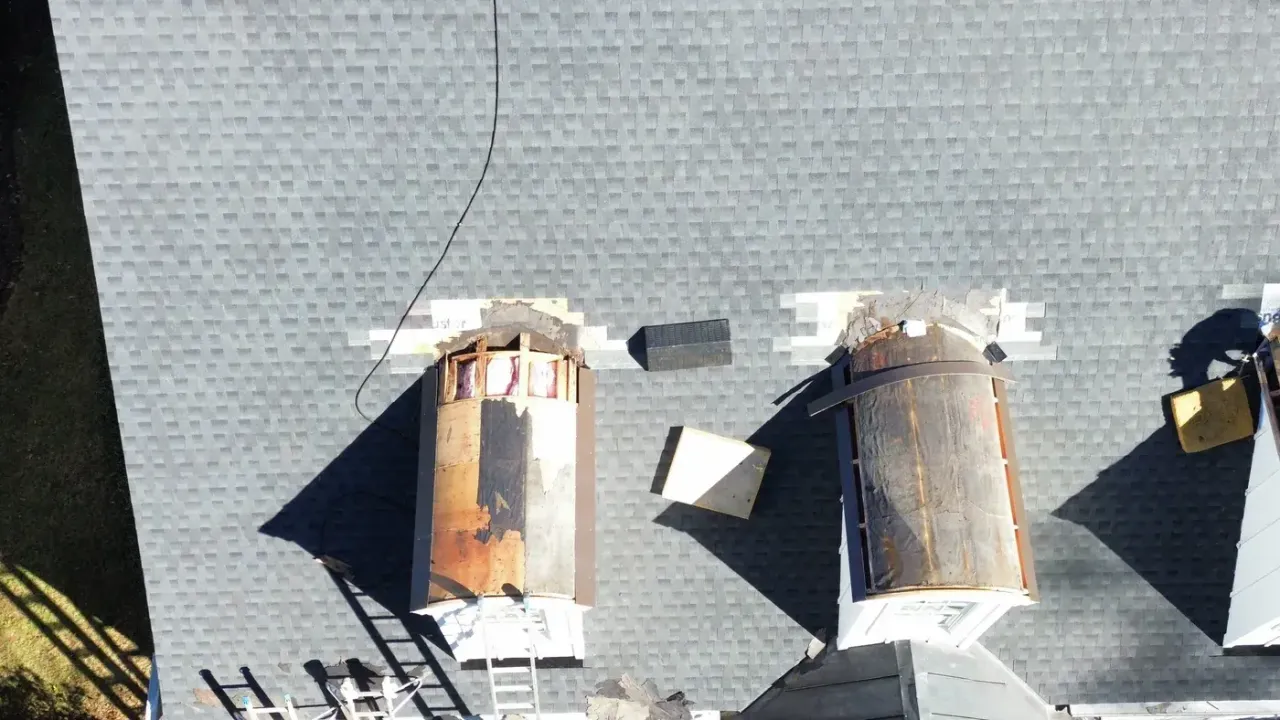 Roof replacement on Manning Pl in Raleigh, NC, photo 3 of 11