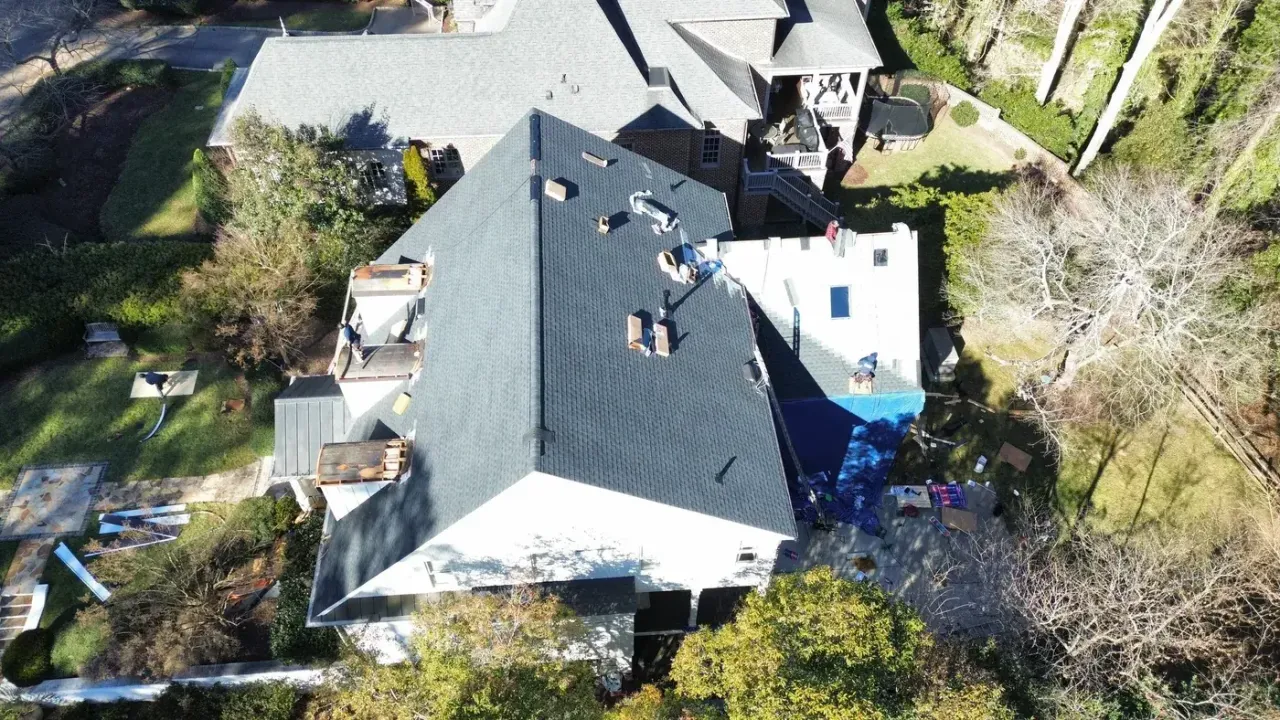 Roof replacement on Manning Pl in Raleigh, NC, photo 4 of 11