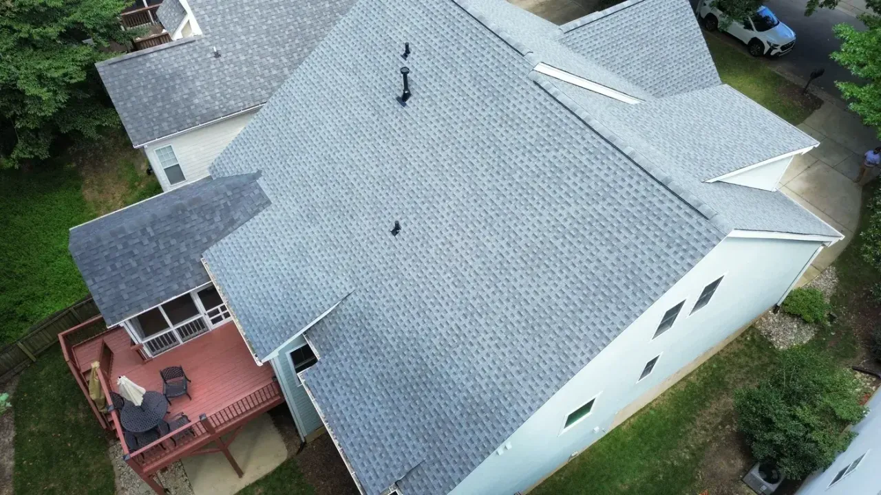Roof replacement on Marsh Landing Dr in Holly Springs, NC, photo 7 of 8