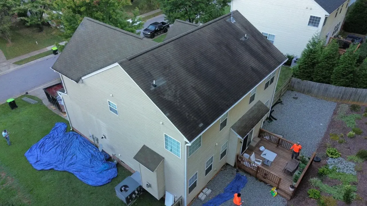 Roof replacement on McKenzie Meadow Ln in Apex, NC, photo 4 of 10