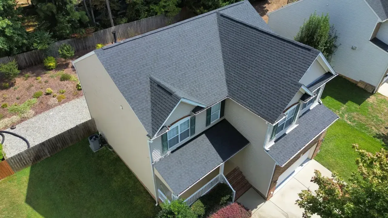 Roof replacement on McKenzie Meadow Ln in Apex, NC, photo 8 of 10
