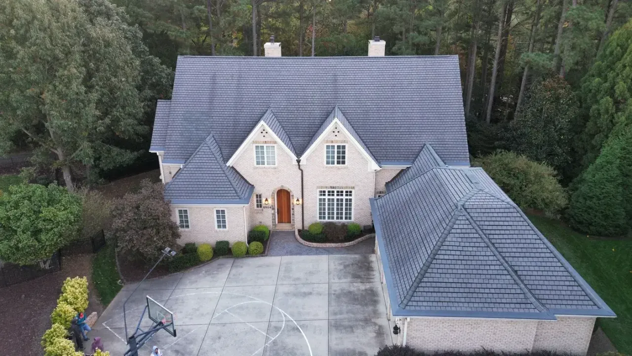 Roof replacement on Mildenhall Ct in Raleigh, NC, photo 2 of 14
