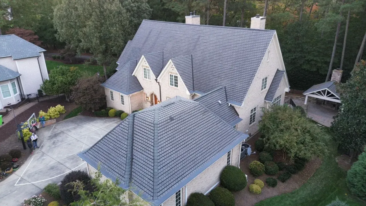 Roof replacement on Mildenhall Ct in Raleigh, NC, photo 3 of 14