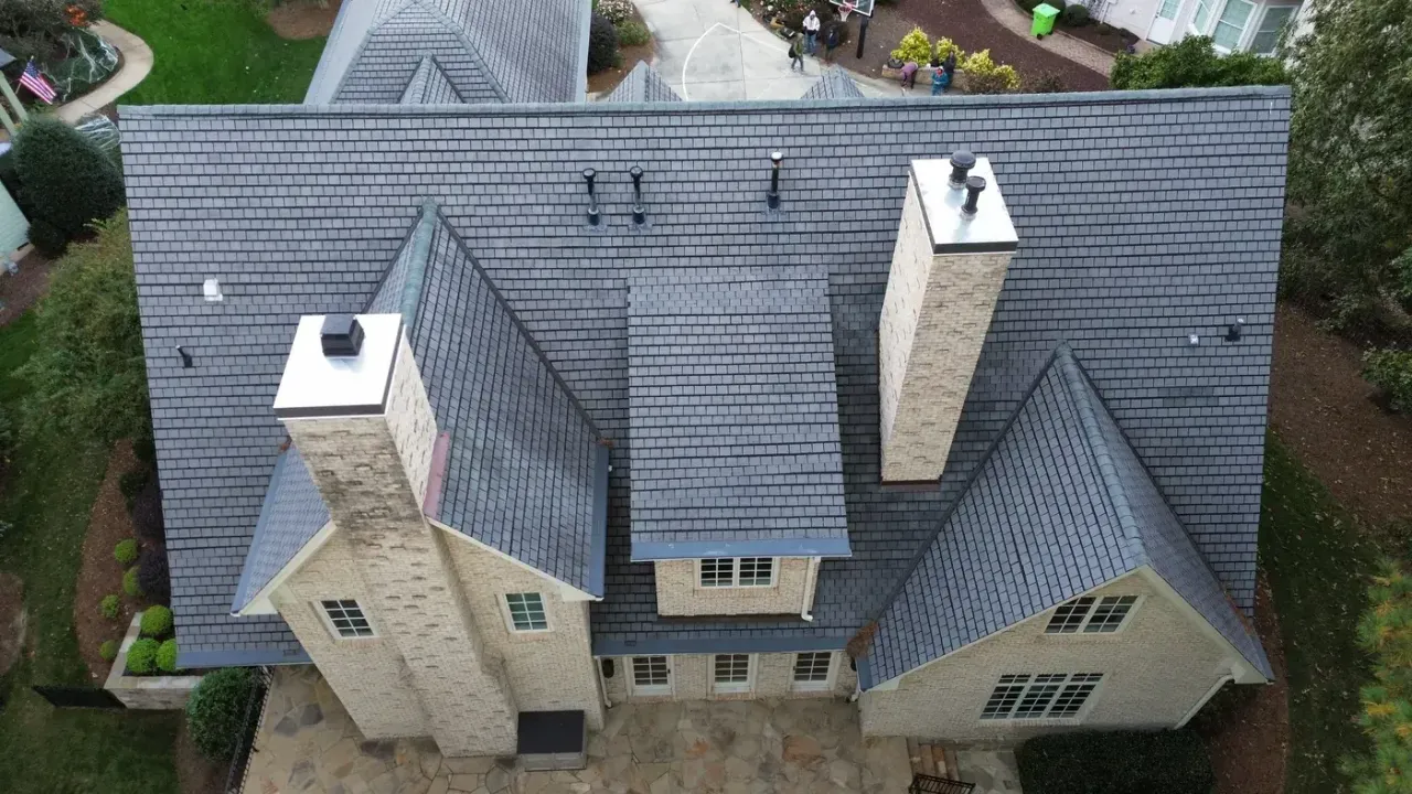 Roof replacement on Mildenhall Ct in Raleigh, NC, photo 4 of 14