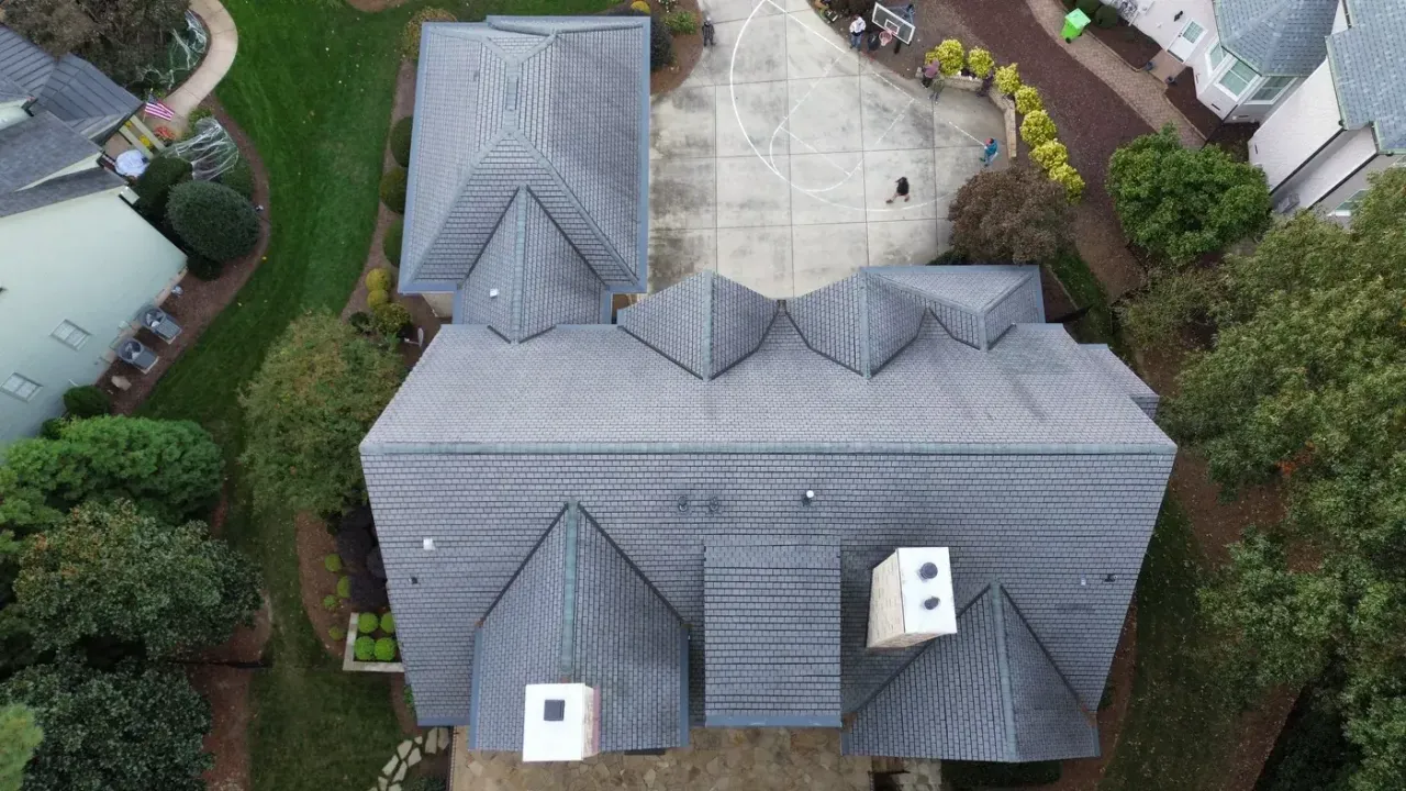 Roof replacement on Mildenhall Ct in Raleigh, NC, photo 5 of 14