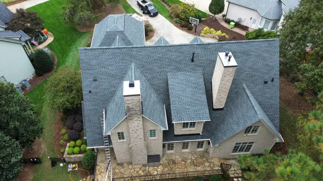 Roof replacement on Mildenhall Ct in Raleigh, NC, photo 12 of 14