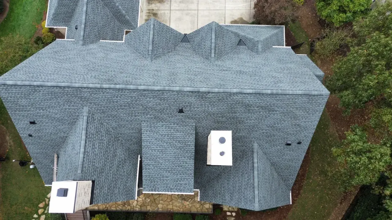 Roof replacement on Mildenhall Ct in Raleigh, NC, photo 13 of 14