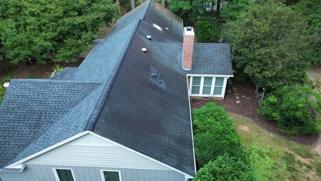 Roof replacement on Mountainbrook Rd in Apex, NC, photo 4 of 11