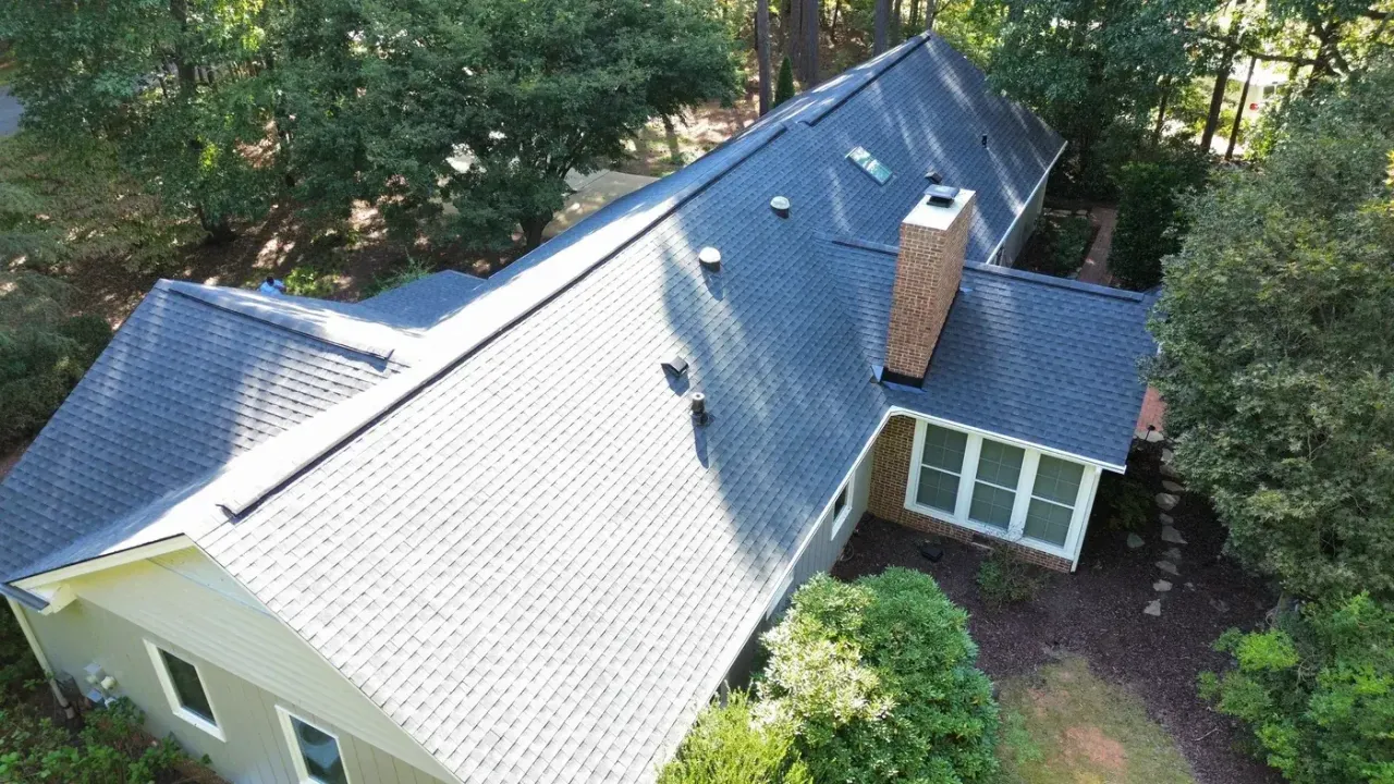 Roof replacement on Mountainbrook Rd in Apex, NC, photo 9 of 11