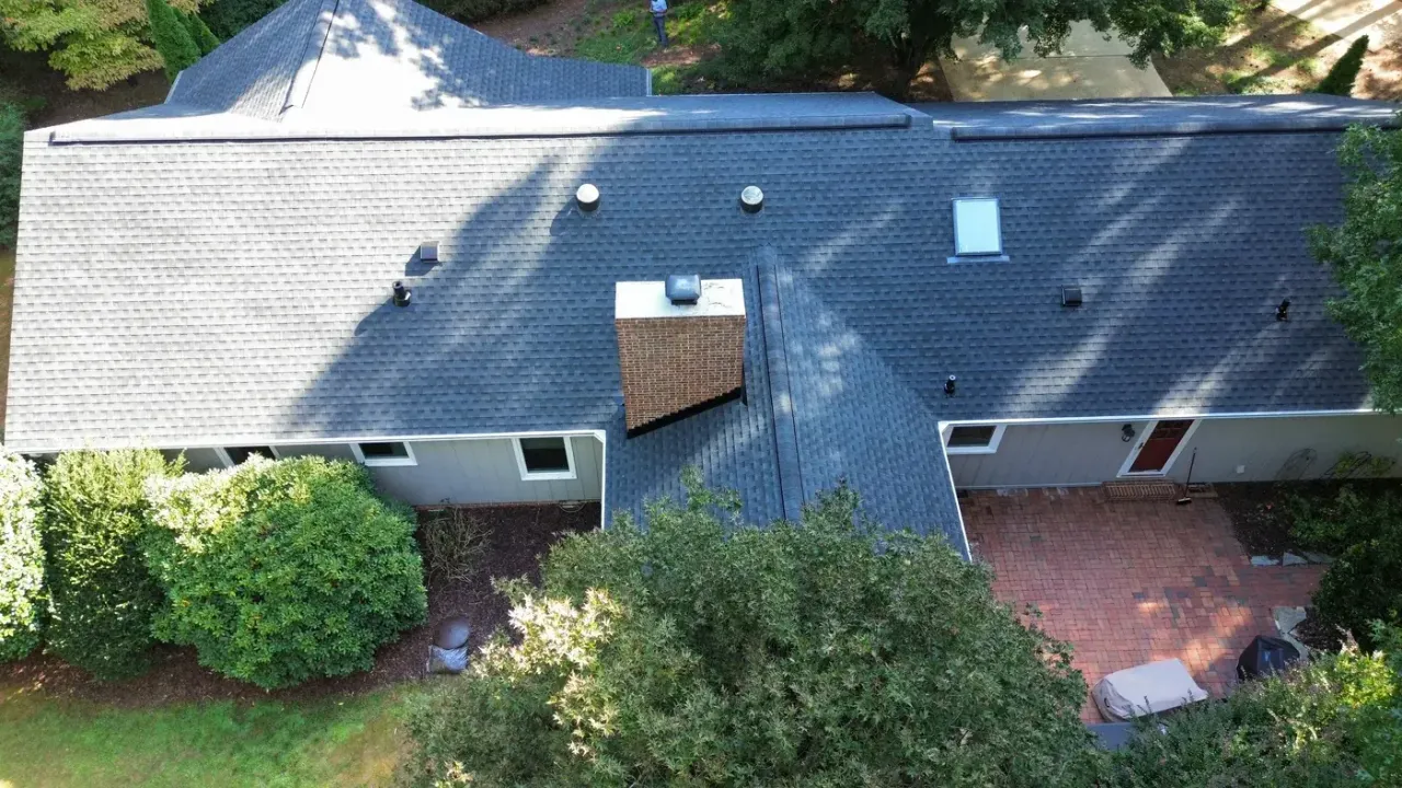 Roof replacement on Mountainbrook Rd in Apex, NC, photo 10 of 11