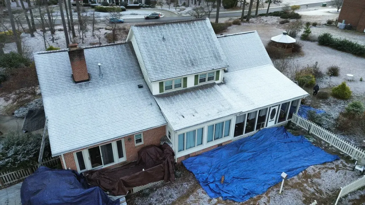 Roof replacement on Muirfield Dr in Fuquay-Varina, NC, photo 3 of 12