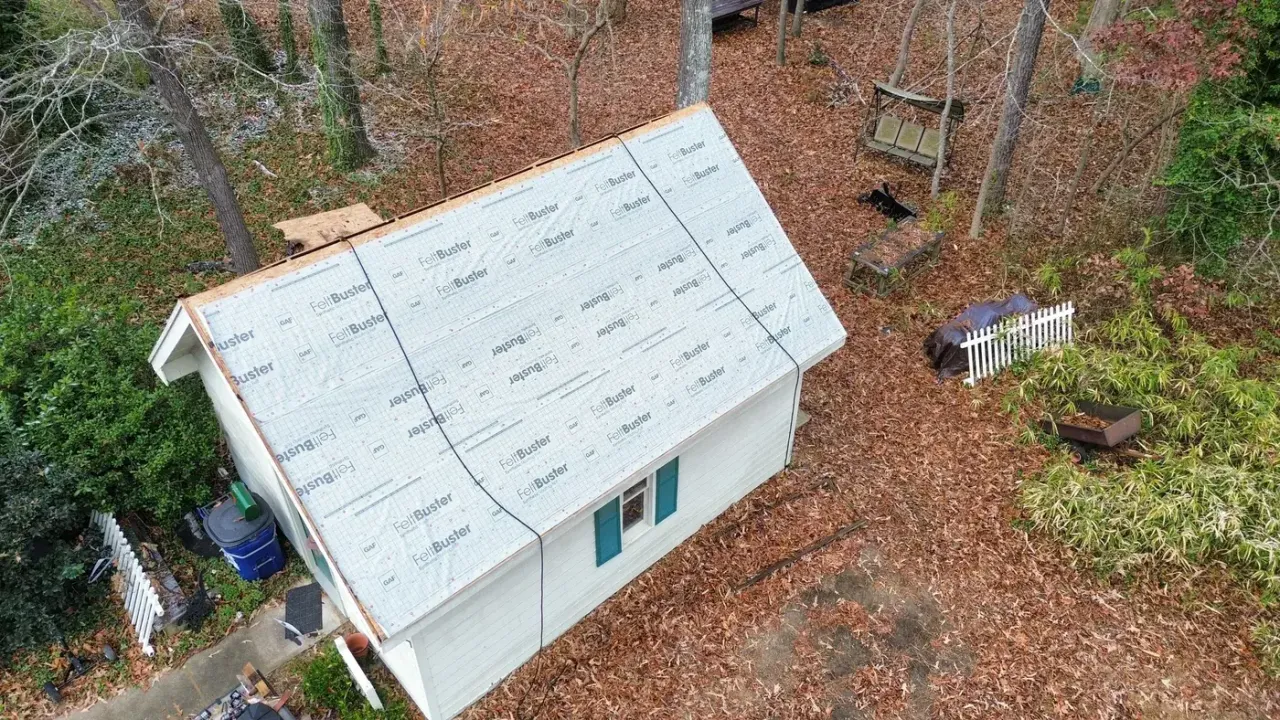Roof replacement on Muirfield Dr in Fuquay-Varina, NC, photo 5 of 12