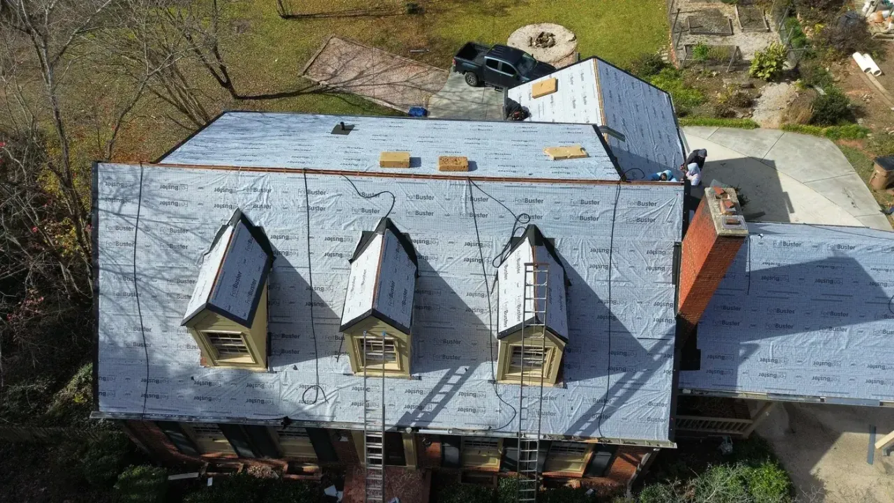 Roof replacement on N Main St in Wake Forest, NC, photo 5 of 10
