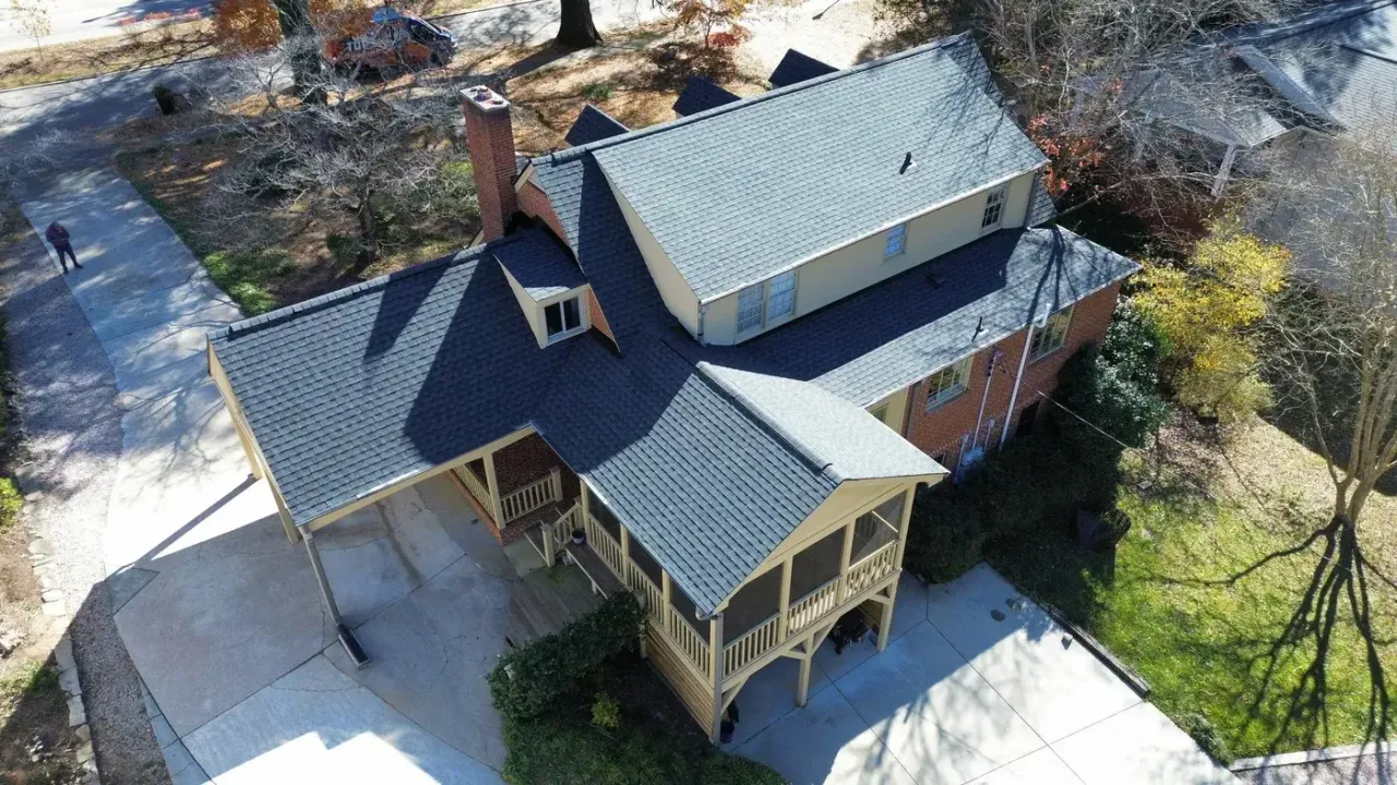 Roof replacement on N Main St in Wake Forest, NC, photo 7 of 10
